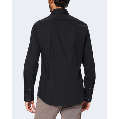 Calvin Klein Black Cotton Shirt - 39