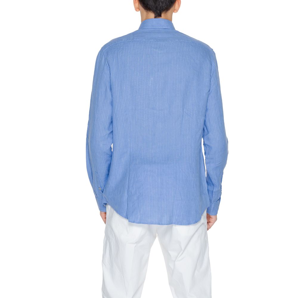 Calvin Klein Blue Linen Shirt