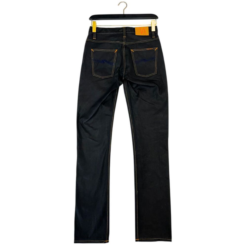 Nudie Jeans Black Cotton Men’s Jean