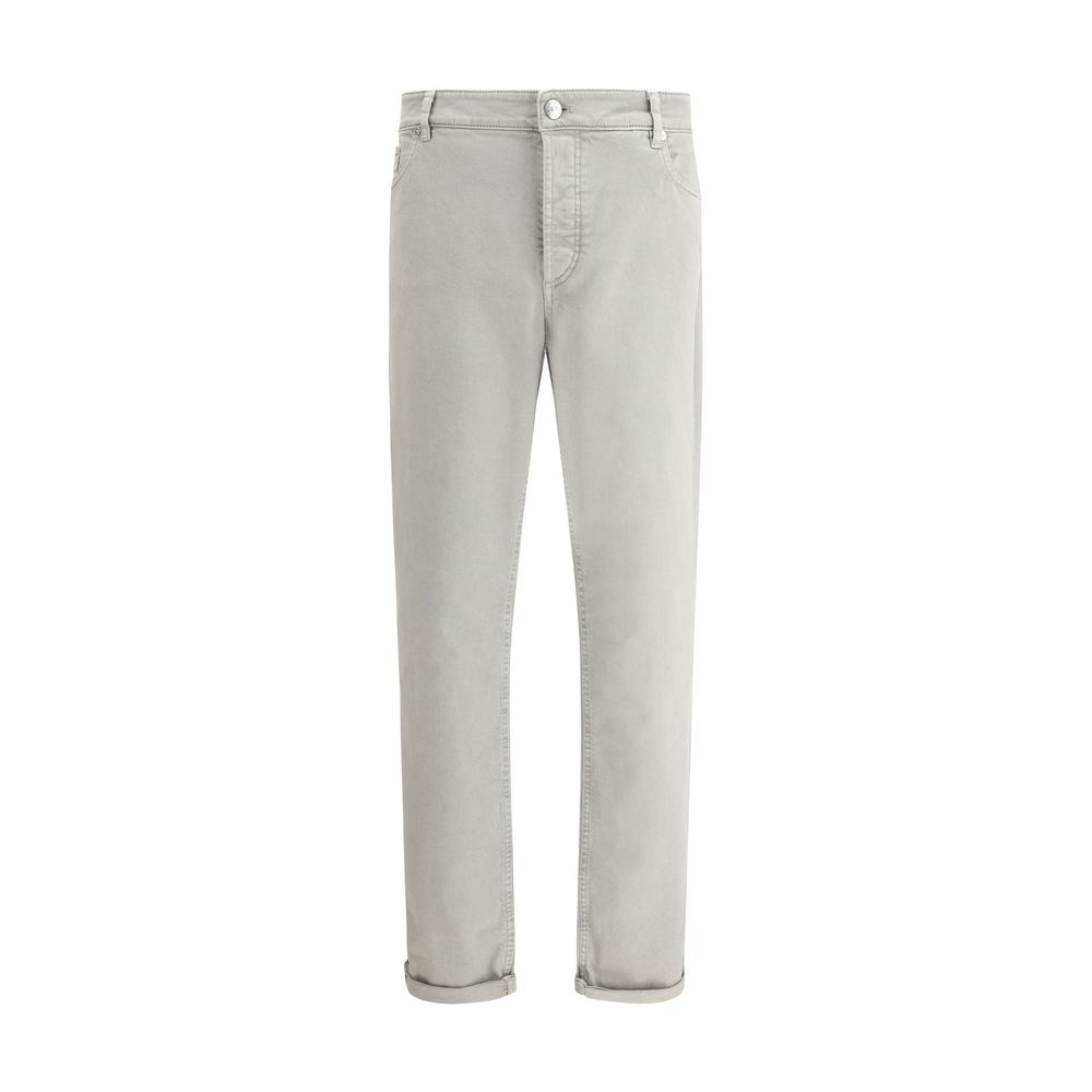 Brunello Cucinelli Jeans with turn-up hem