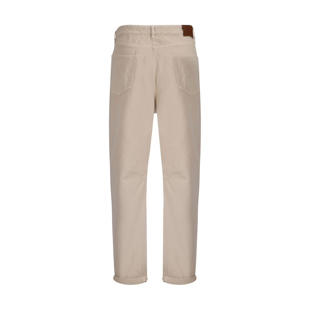 Brunello Cucinelli Jeans with turn-up hem