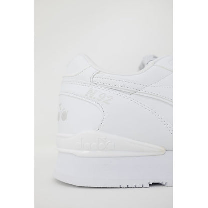 Diadora White Leather Leather Sneaker