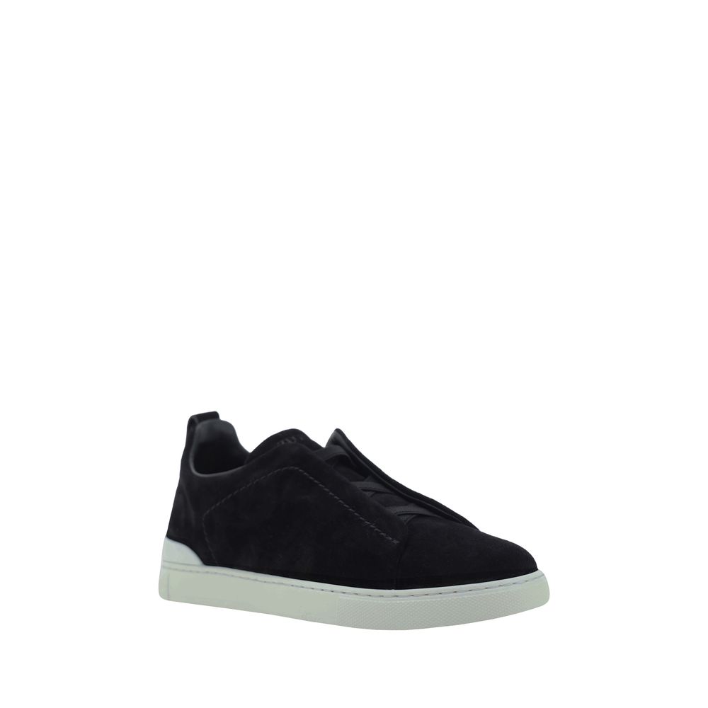 ZEGNA Suede Sneakers - EU43/US10