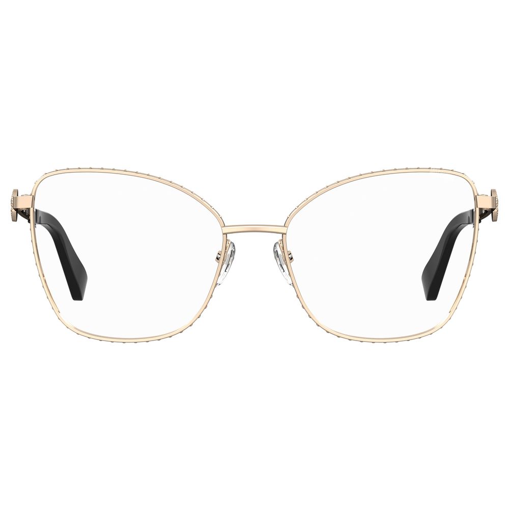 Moschino Rose Gold Metal Frames