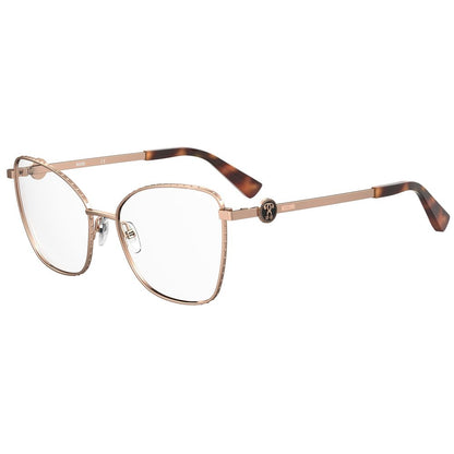 Moschino Gold Metal Frames