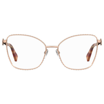 Moschino Gold Metal Frames