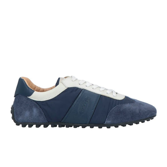 Tod's Blue Leather Men Sneaker