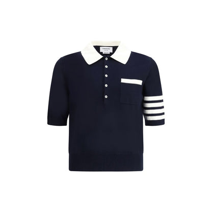 Thom Browne Polo Shirt whit iconic bands - 3