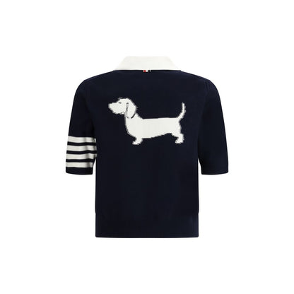 Thom Browne Polo Shirt whit iconic bands - 3