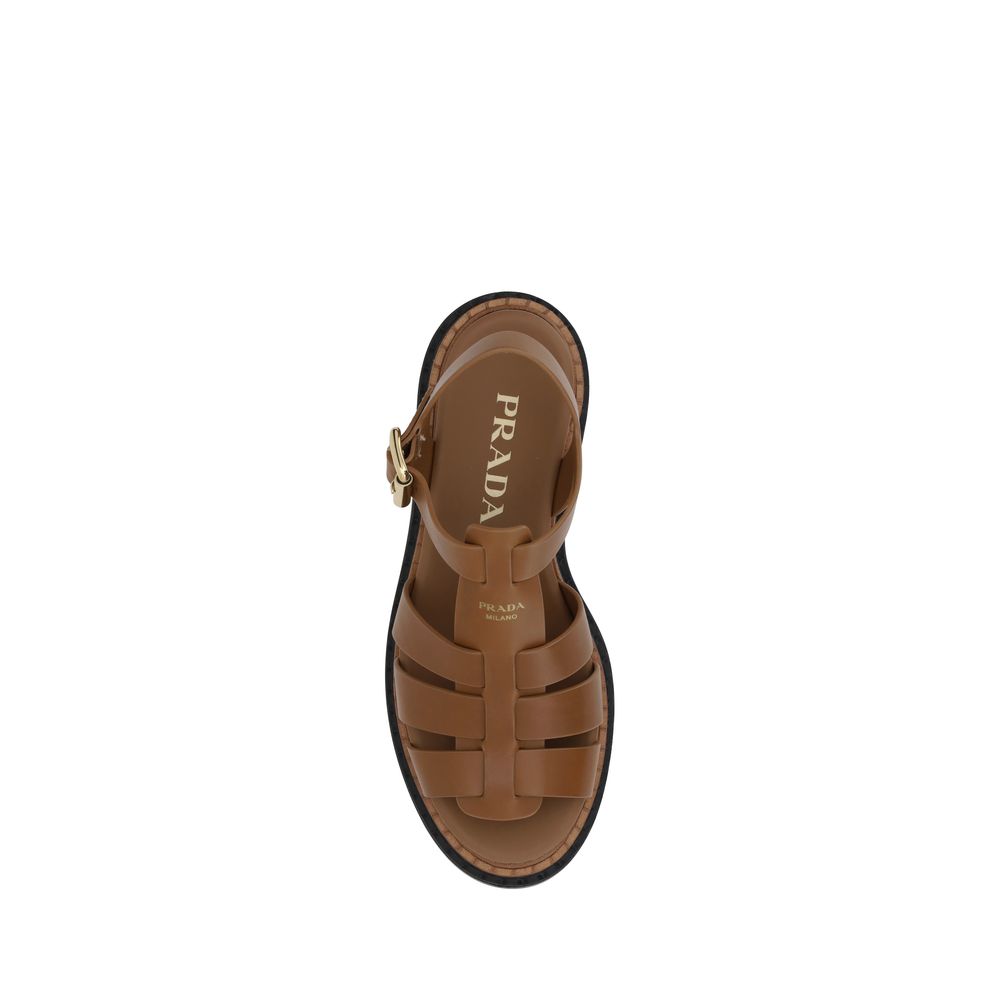 Prada Sandals with a tread sole - EU38/US8