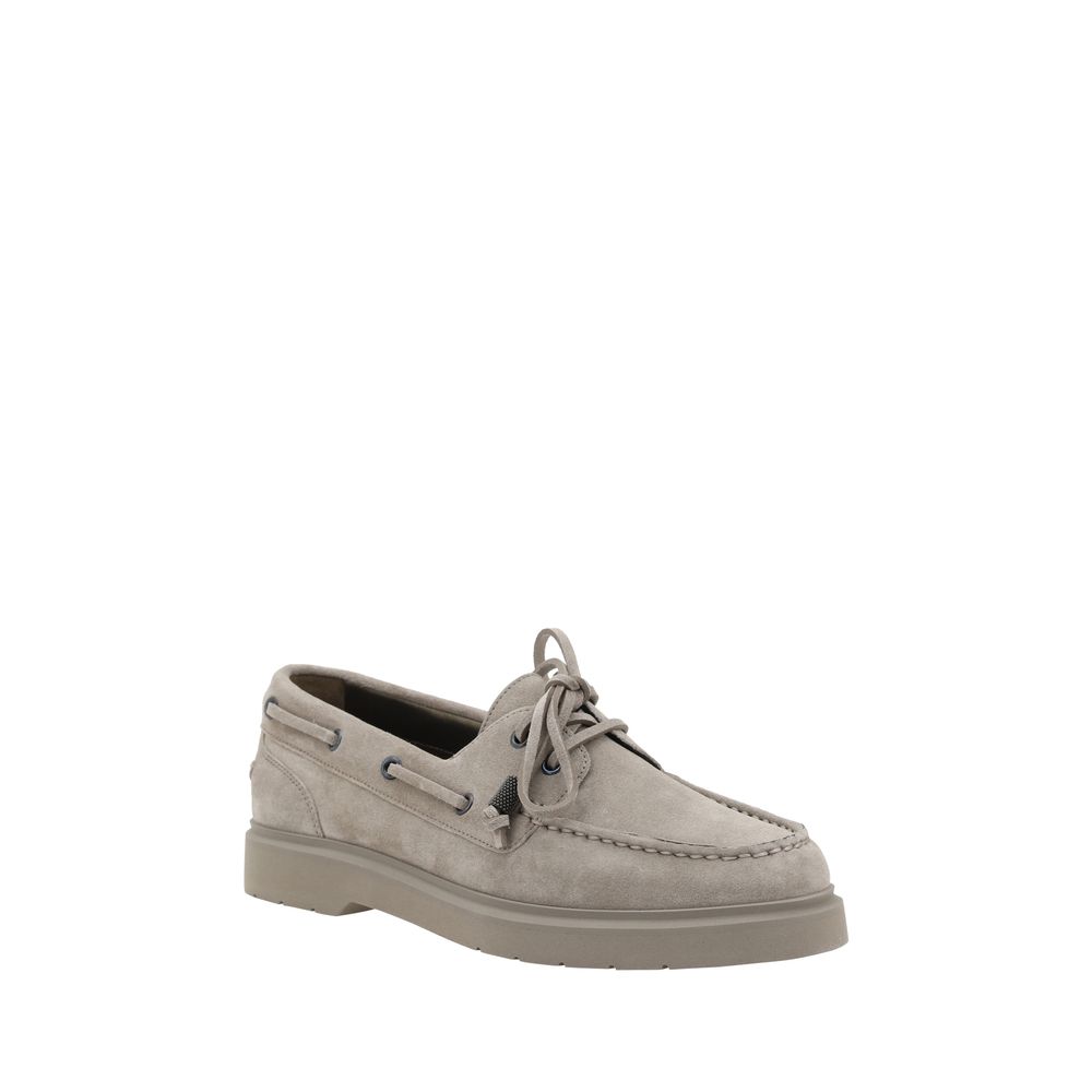 Brunello Cucinelli Suede Loafers - EU40/US10