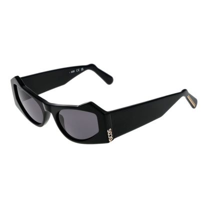 GCDS Black Unisex Sunglasses