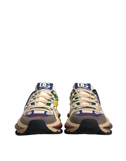 Dolce & Gabbana Multicolor Airmaster Low Top Sneakers Shoes