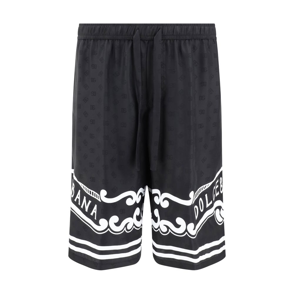 Dolce & Gabbana Silk Shorts