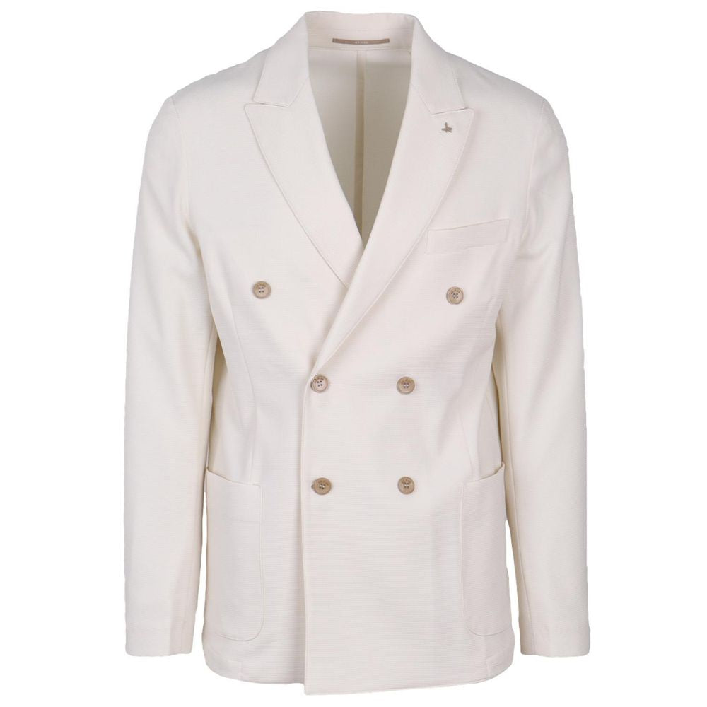 AT.P.CO White Polyester Blazer - IT48 | M