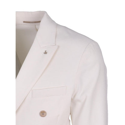 AT.P.CO White Polyester Blazer - IT48 | M