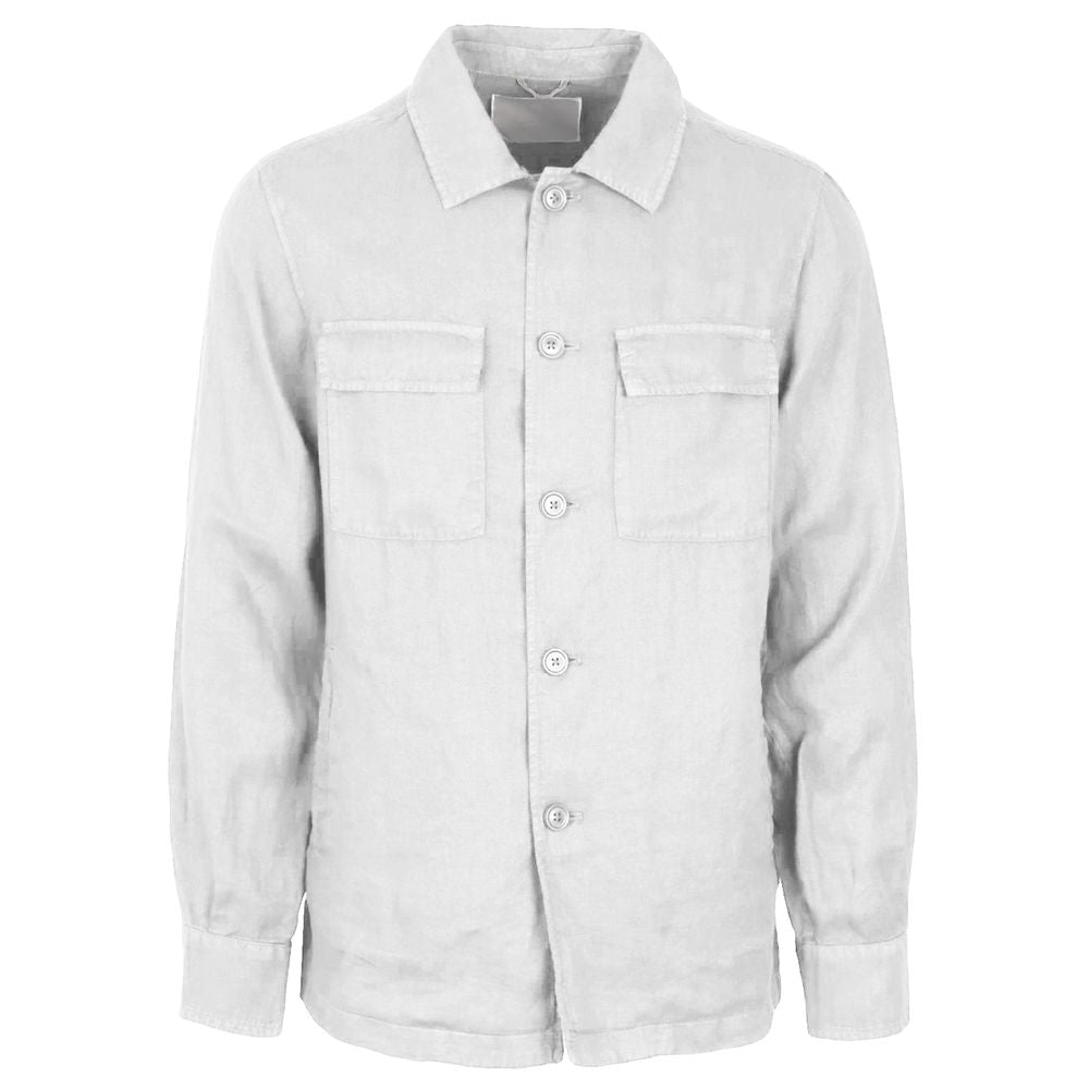 AT.P.CO White Linen Shirt - XS