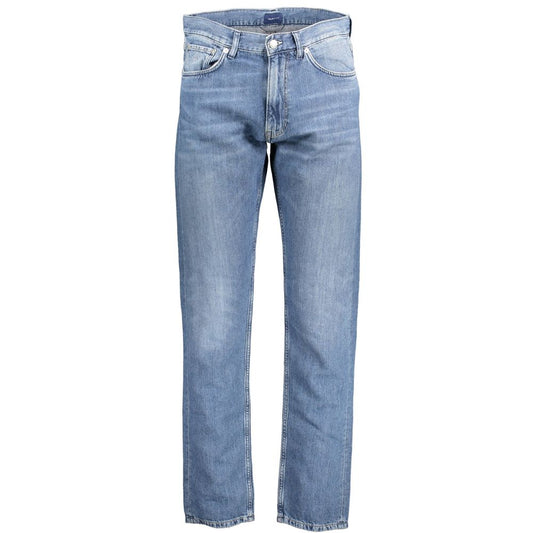 Gant Blue Cotton Mens Jeans - W30 | L34