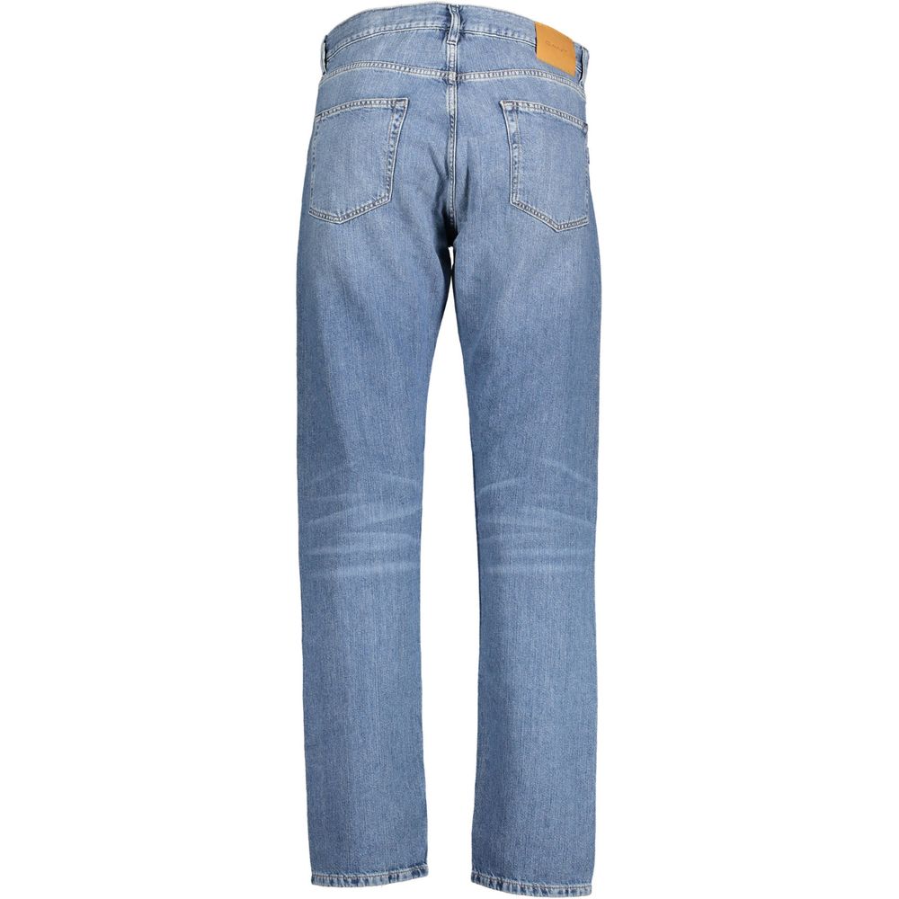 Gant Blue Cotton Mens Jeans - W30 | L34