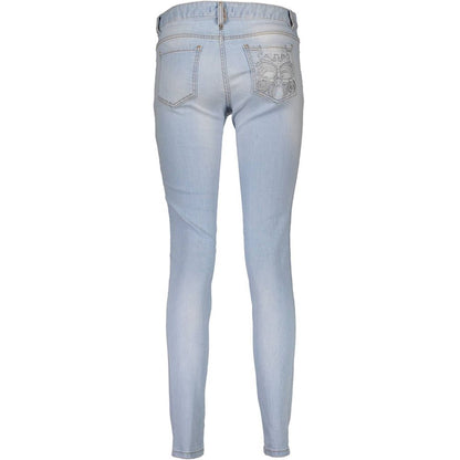 Just Cavalli Light Blue Cotton Women Jeans