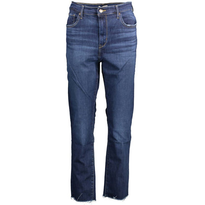 Levi's Blue Cotton Women Jeans