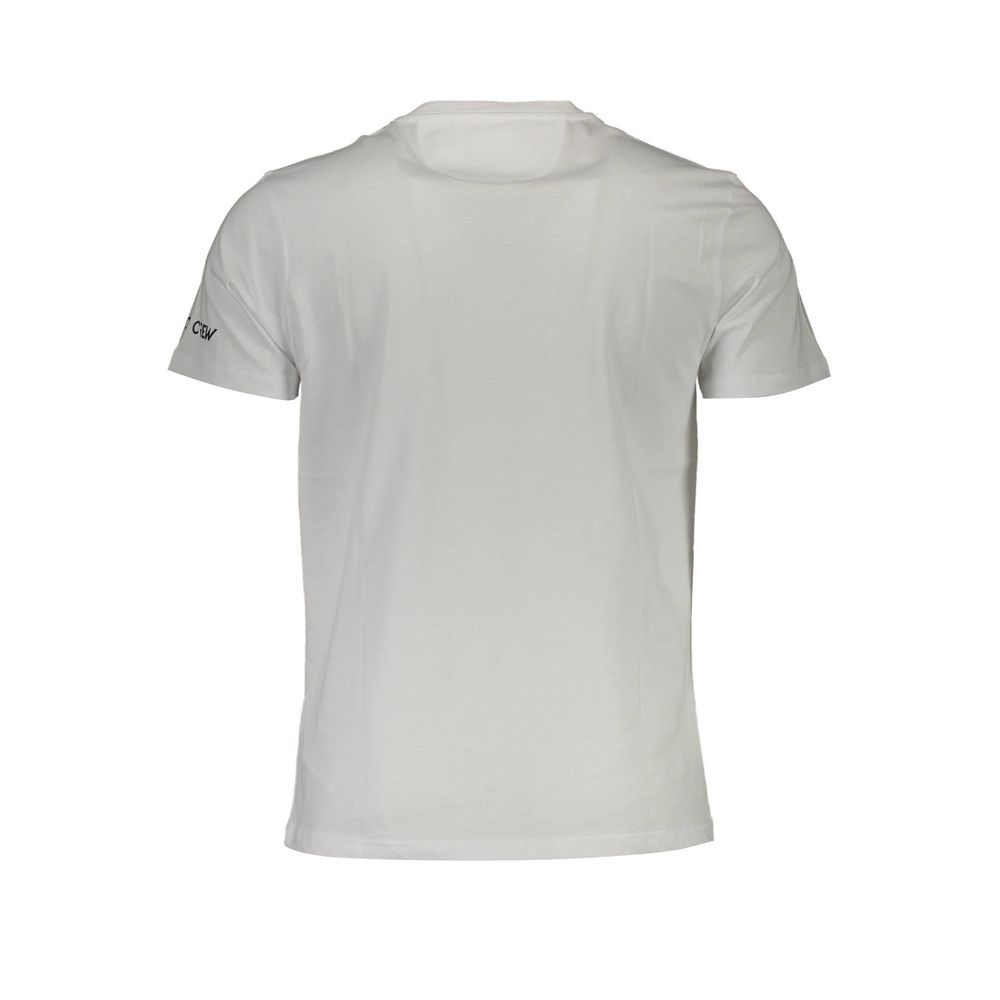 La Martina White Cotton Men T-Shirt - XL