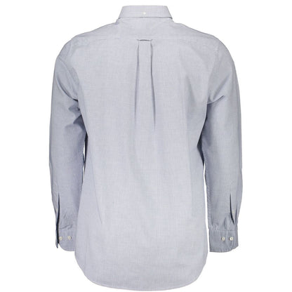 Gant Blue Cotton Men Shirt