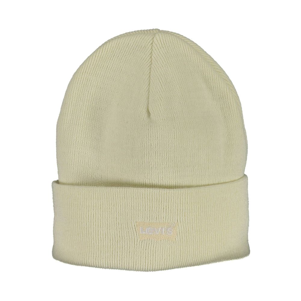 Levi’s White Acrylic Women Hat