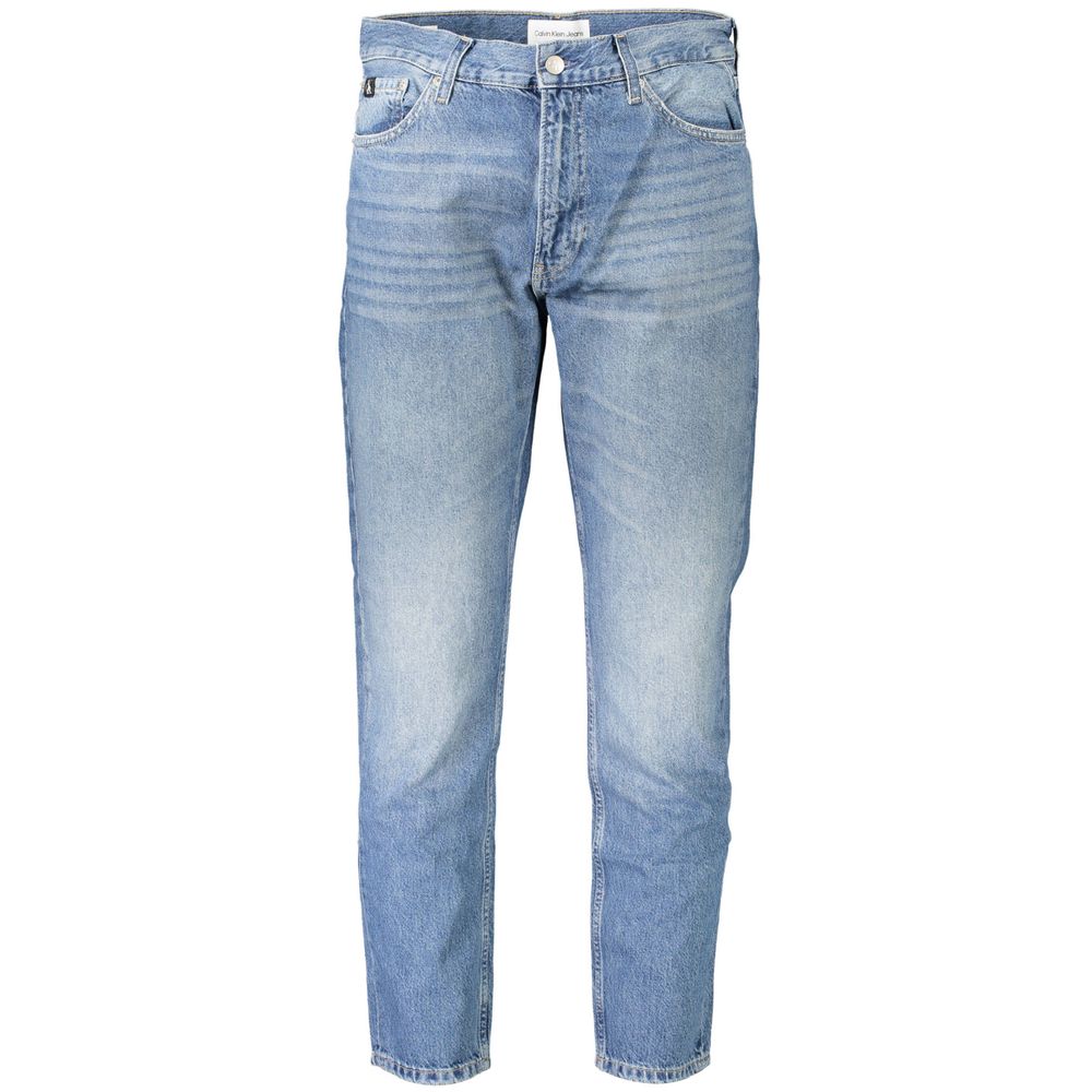 Calvin Klein Blue Cotton Men Jeans