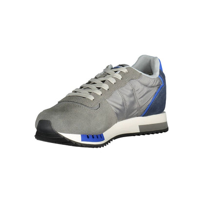 Blauer Gray Leather Men Sneaker - EU43/US10