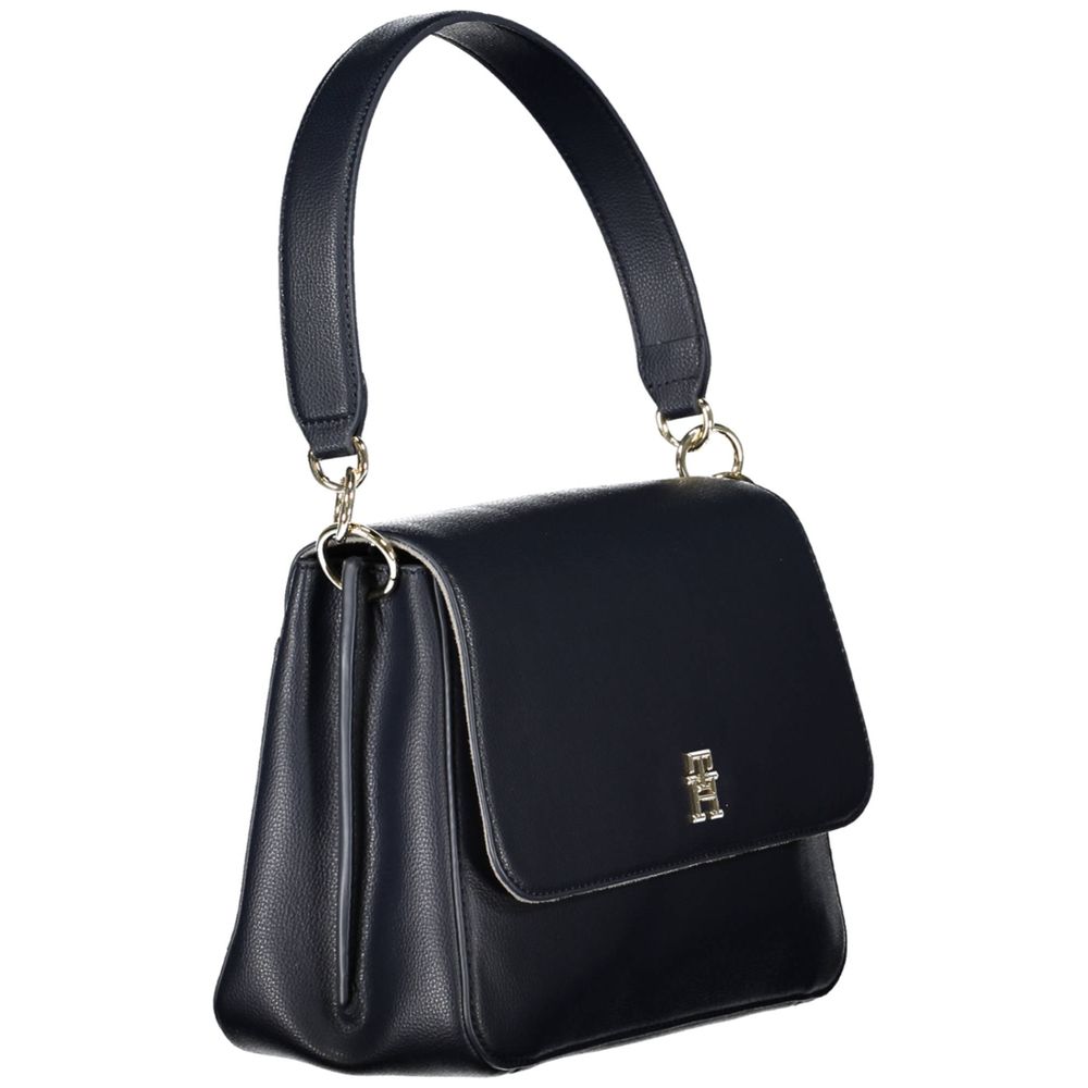 Tommy Hilfiger Blue Polyester Women Handbag