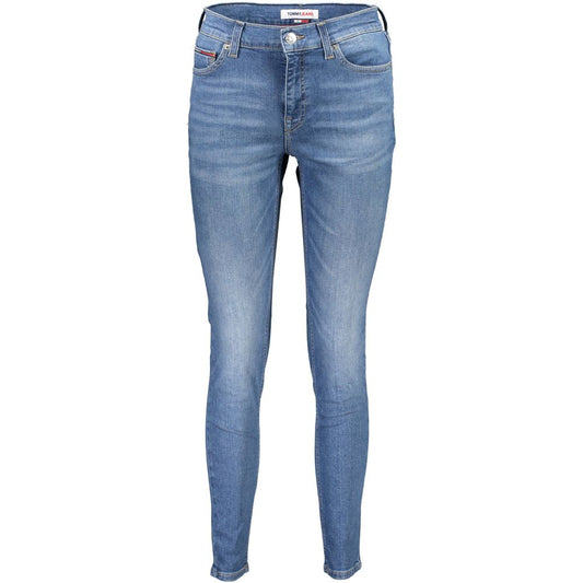 Tommy Hilfiger Light Blue Cotton Women's Skinny Jean