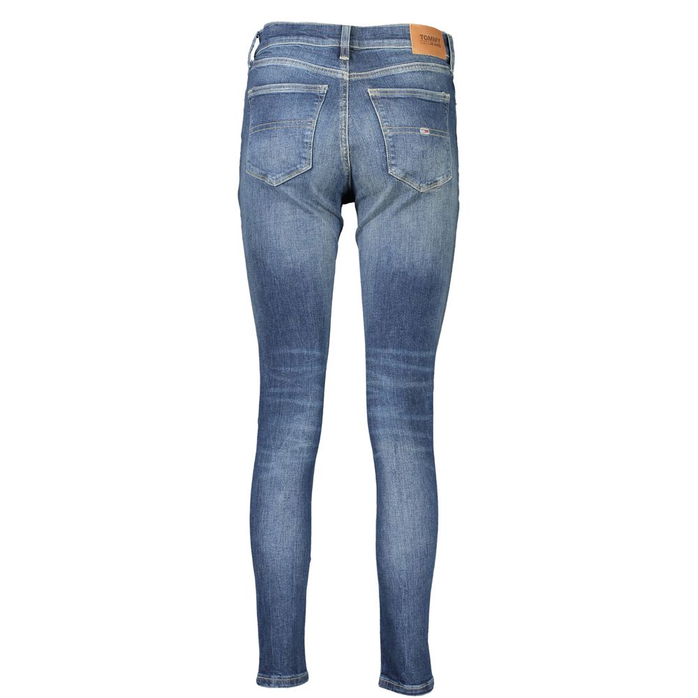 Tommy Hilfiger Blue Cotton Jeans & Pant