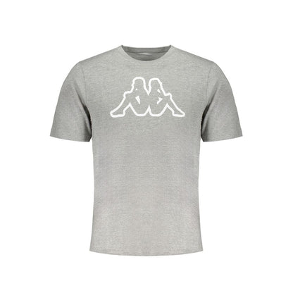 Kappa Gray Cotton T-Shirt