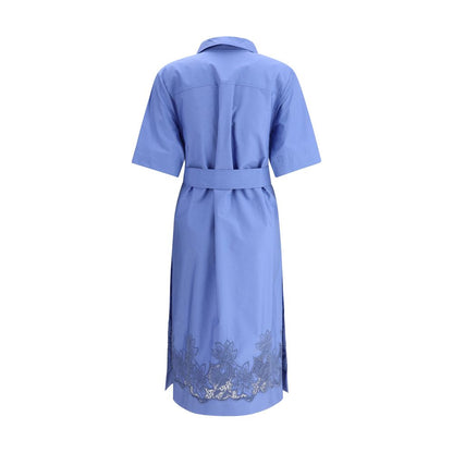 P.A.R.O.S.H. Tunic Dress with embroidery