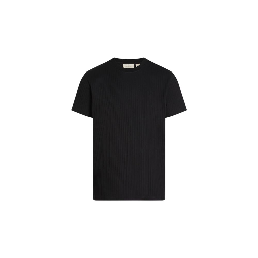 Calvin Klein Jeans Black Cotton T-Shirt