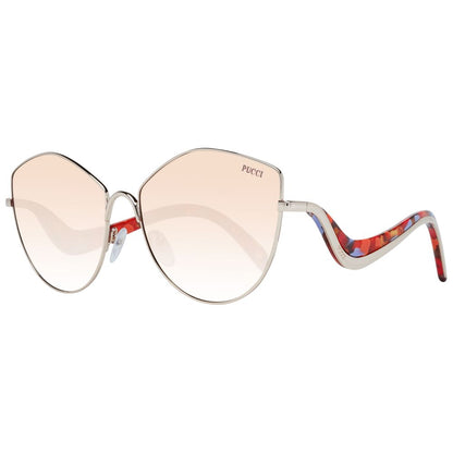 Emilio Pucci Rose Gold Women Sunglasses