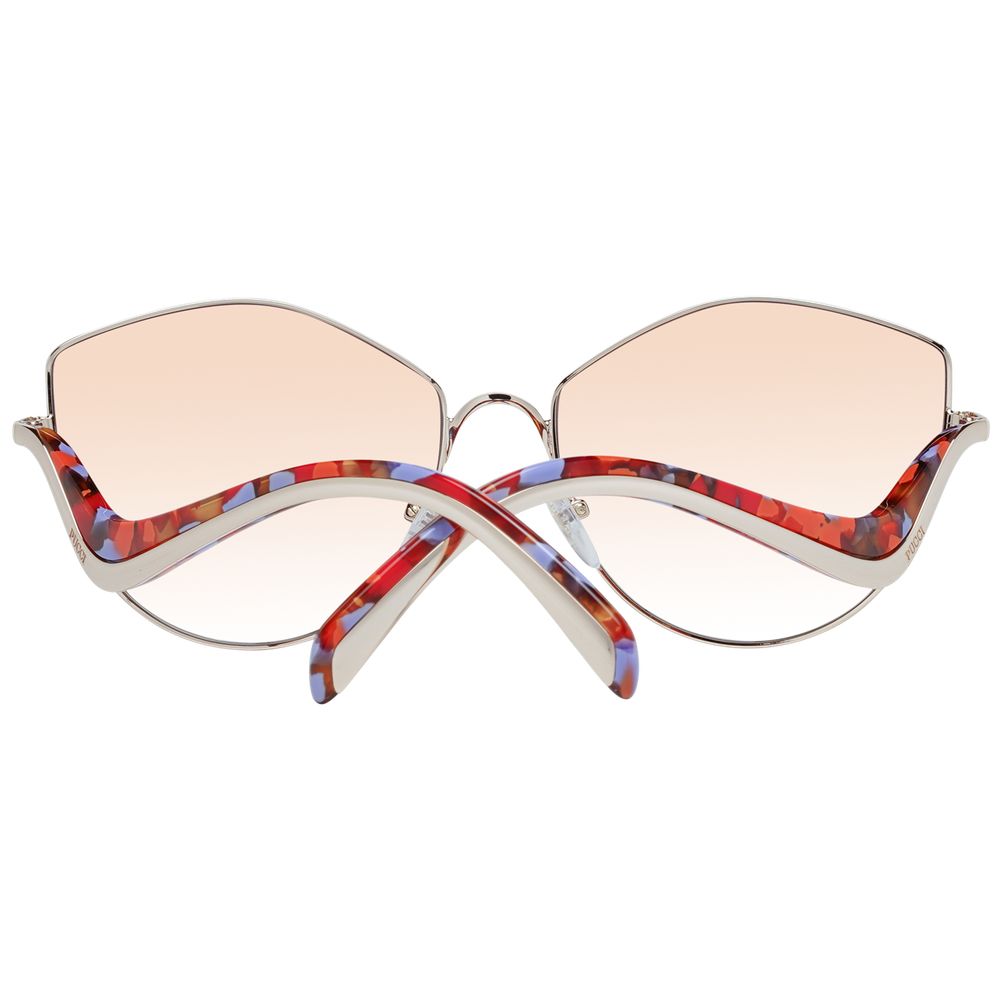 Emilio Pucci Rose Gold Women Sunglasses