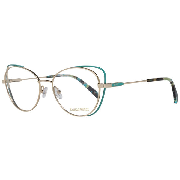 Emilio Pucci Gold Women Optical Frames