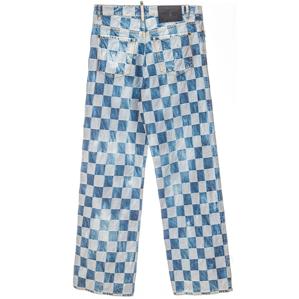 Dsquared² Blue Cotton Jeans & Pant - IT40|S