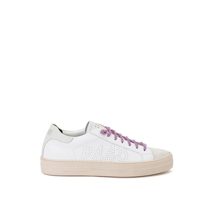 P448 White Leather Sneaker - EU36/US6