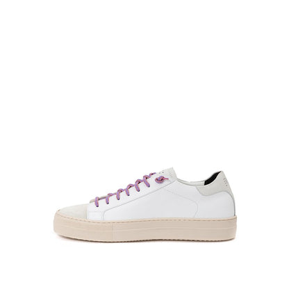 P448 White Leather Sneaker - EU36/US6