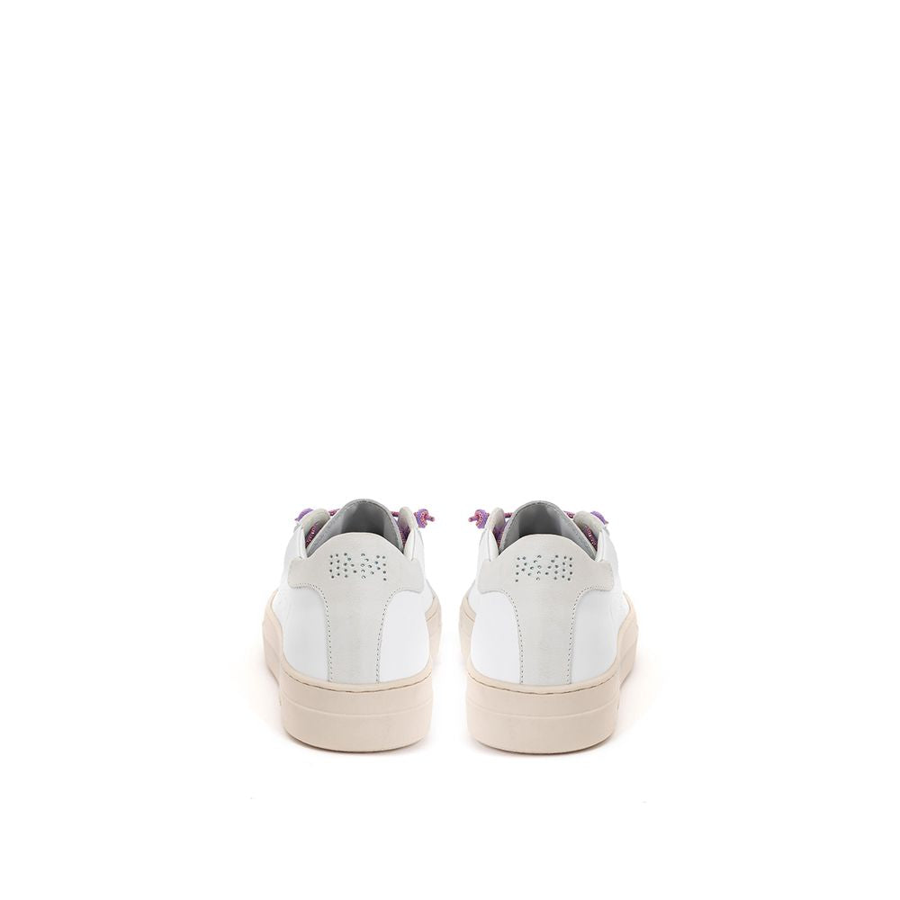 P448 White Leather Sneaker - EU36/US6