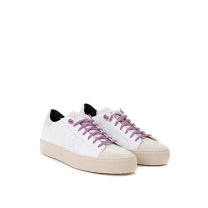 P448 White Leather Sneaker - EU36/US6