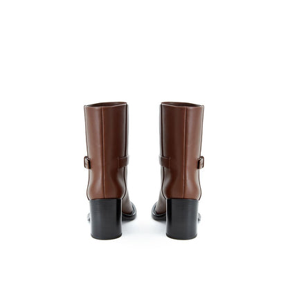 Burberry Brown Leather Boot - EU40/US10