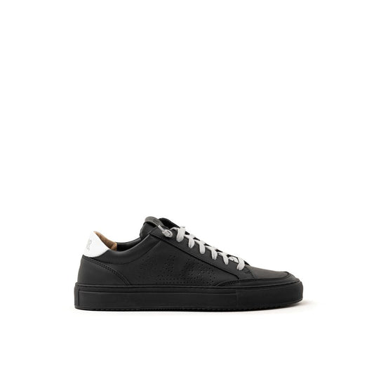 P448 Black Leather Sneaker - EU40/US7