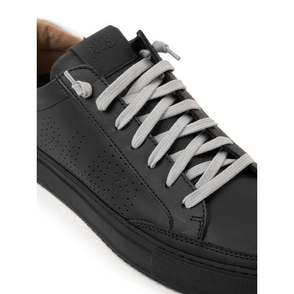 P448 Black Leather Sneaker - EU40/US7