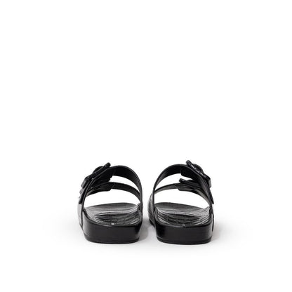 Balenciaga Black Leather Sandal - EU43/US10