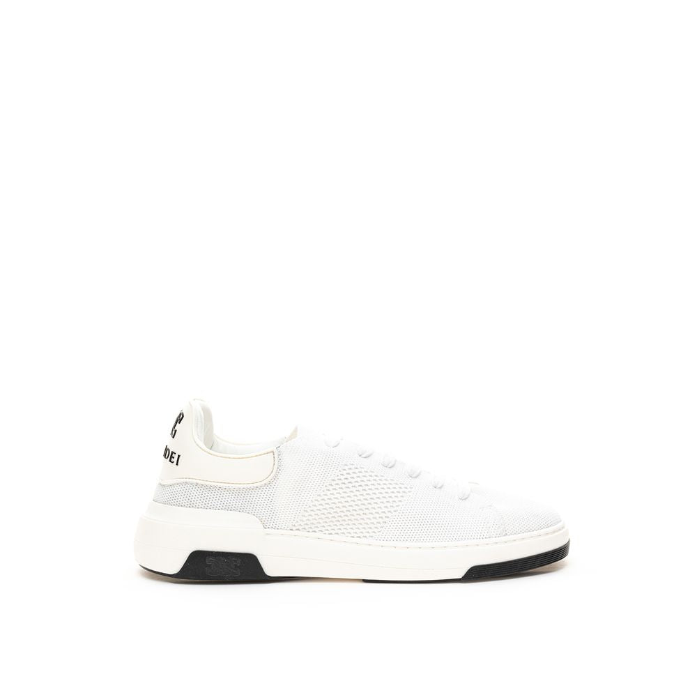 Casadei Elegant White Leather Sneakers - EU36/US6