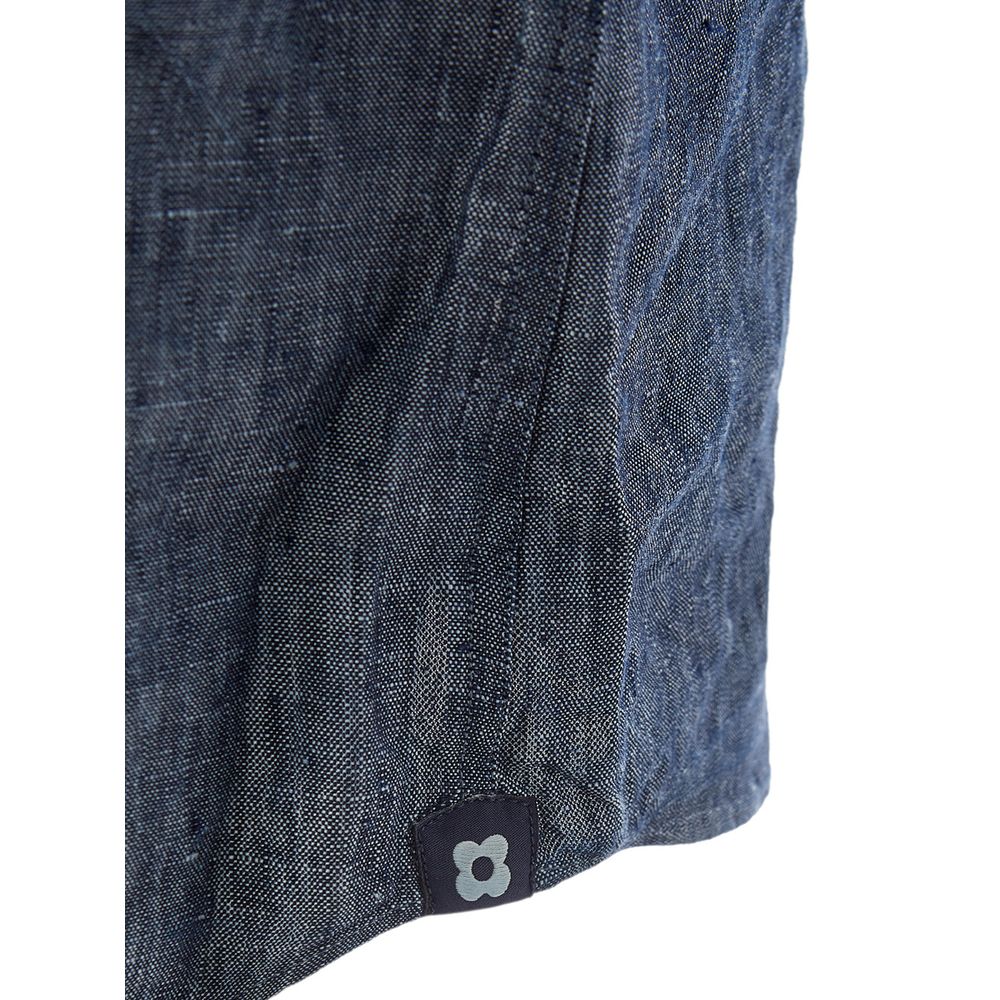 Lardini Elegant Flax Blue Shirt for